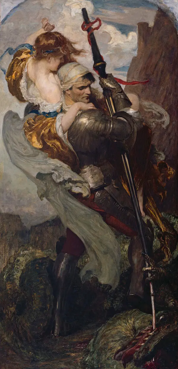 St George By Solomon Joseph Solomon