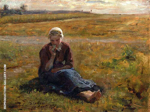 Afternoon Repast 1885 By Jules Breton