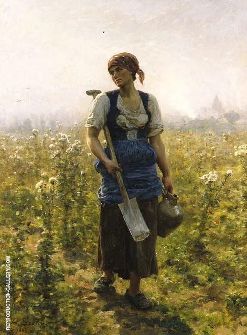 Le Matin By Jules Breton