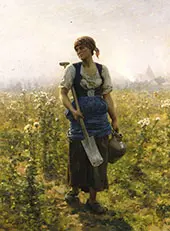 Le Matin By Jules Breton