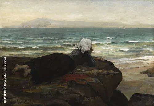 The Cliff By Jules Breton