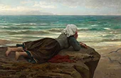 The Cliff By Jules Breton