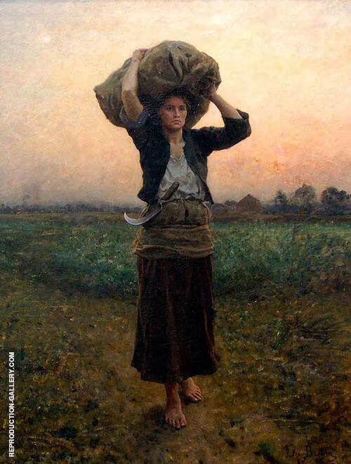 The Shepherds Star By Jules Breton