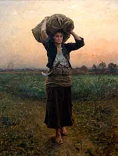 The Shepherds Star By Jules Breton