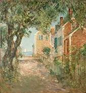 Street in Provincetown 1904 By Childe Hassam