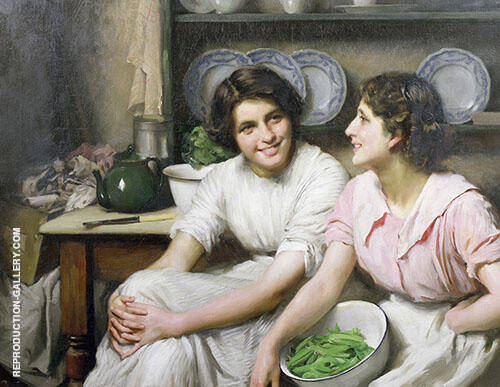Chatterboxes c1890 | Oil Painting Reproduction