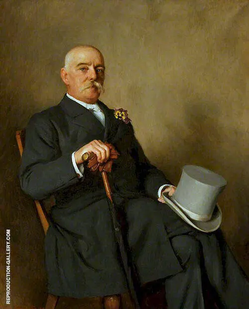 Howel Cuthbertson Mayor of Neath By Thomas Benjamin Kennington