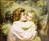 Mother and Daughter By Thomas Benjamin Kennington