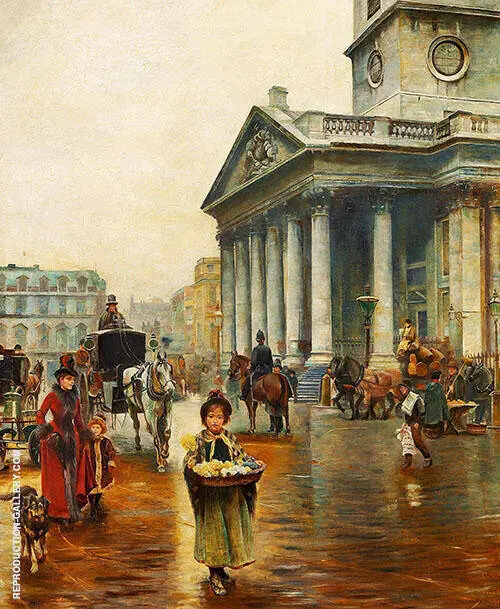 St Martin in The Fields By Thomas Benjamin Kennington