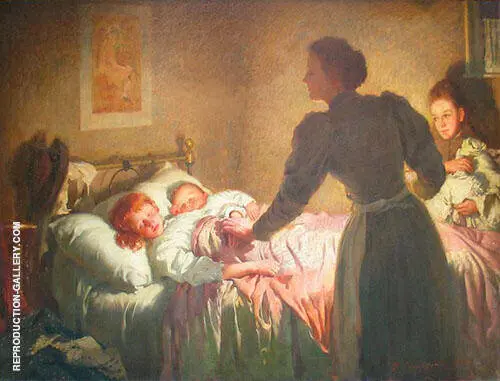 The Mother 1895 By Thomas Benjamin Kennington