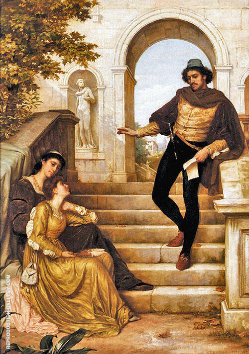 The New Sonnet 1882 | Oil Painting Reproduction