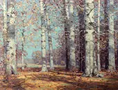 Autumn Beeches By John F Carlson