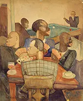 Nous Quatre a Paris c1930 By Palmer Hayden