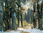 Sunlit Aisles 1922 By John F Carlson