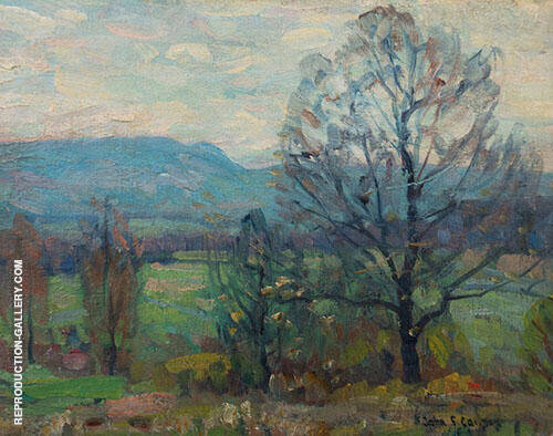 The Valley in Spring by John F Carlson | Oil Painting Reproduction