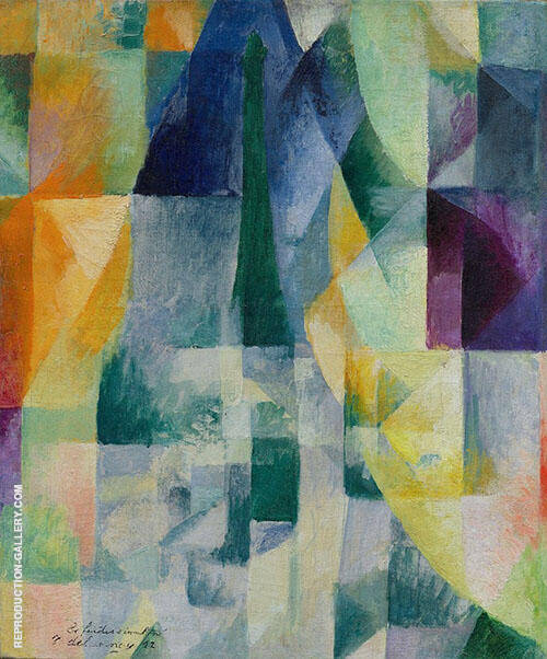Simultaneous Windows by Robert Delaunay | Oil Painting Reproduction
