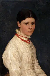 Agnes Mary Webster 1882 By Sir George Clausen