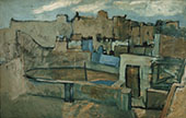 Roofs of Barcelona 1903 By Pablo Picasso