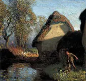 At The Back of The Barn 1902 By Sir George Clausen