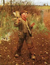 Birdscaring 1887 By Sir George Clausen