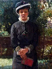 Contemplation 1878 By Sir George Clausen