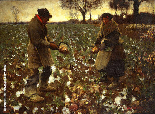 December 1882 by Sir George Clausen | Oil Painting Reproduction