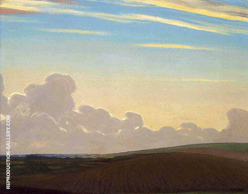 Early Morning by Sir George Clausen | Oil Painting Reproduction