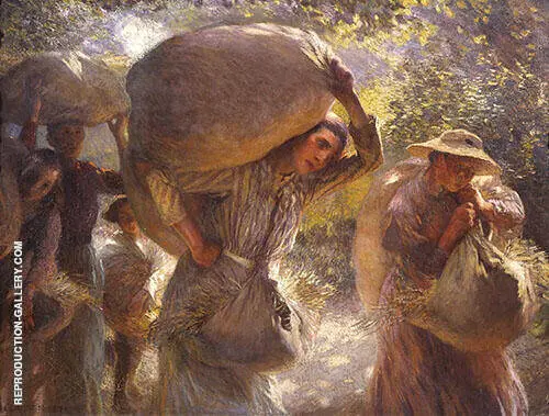 Gleaners Coming Home 1904 By Sir George Clausen