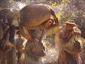 Gleaners Coming Home 1904 By Sir George Clausen