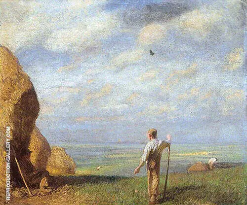 Green Fields By Sir George Clausen