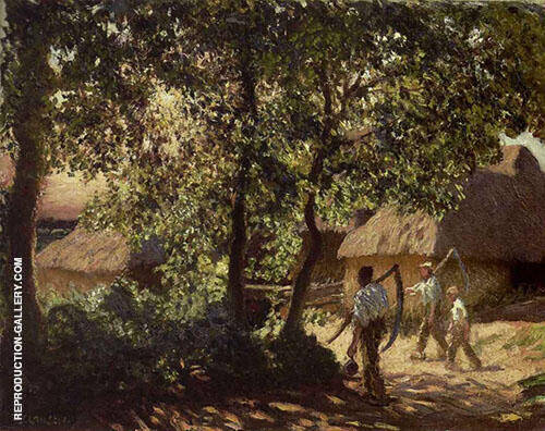Haymakers 1908 by Sir George Clausen | Oil Painting Reproduction