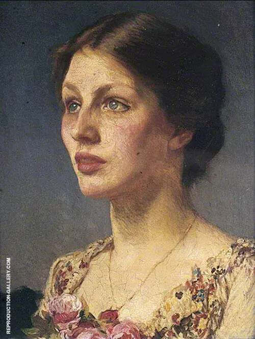 Lady Bestrice 1908 By Sir George Clausen