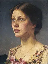 Lady Bestrice 1908 By Sir George Clausen