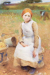 Little Rose 1889 By Sir George Clausen