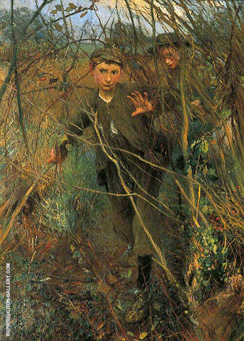 The Gap in The Hedge 1900 | Oil Painting Reproduction
