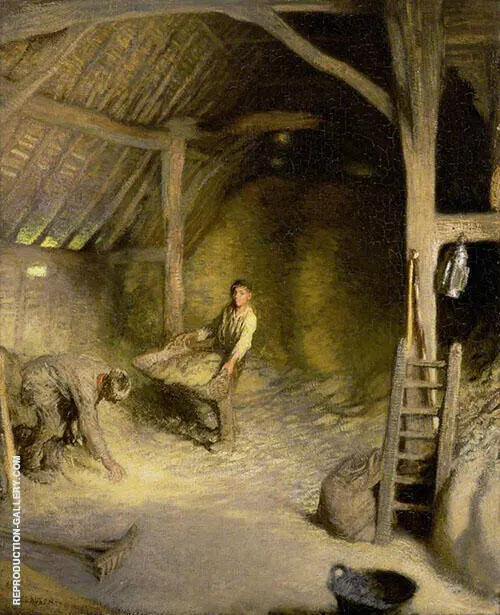 The Golden Barn By Sir George Clausen