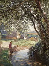 The Little Pool By Sir George Clausen