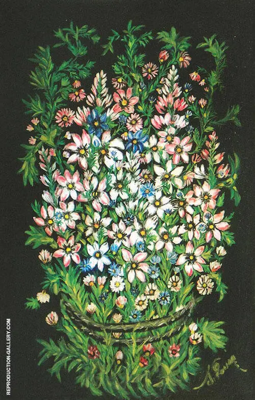 Grand Bouquet Champetre 1927 By Seraphine Louis