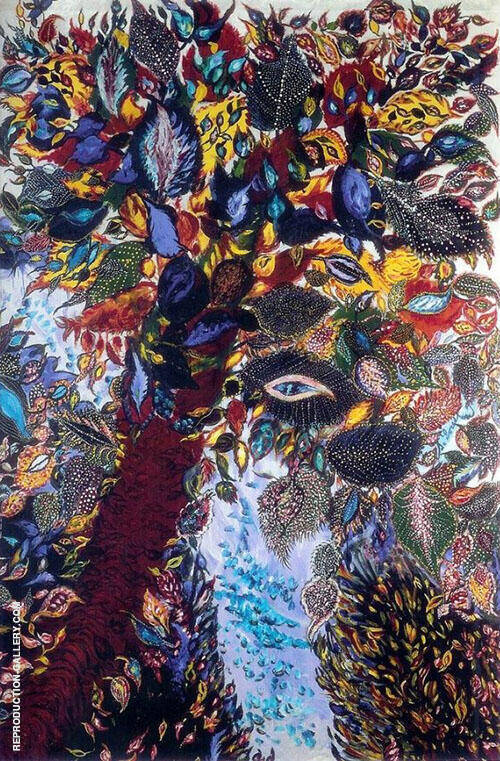 L'arbre du Paradis c1929 by Seraphine Louis | Oil Painting Reproduction