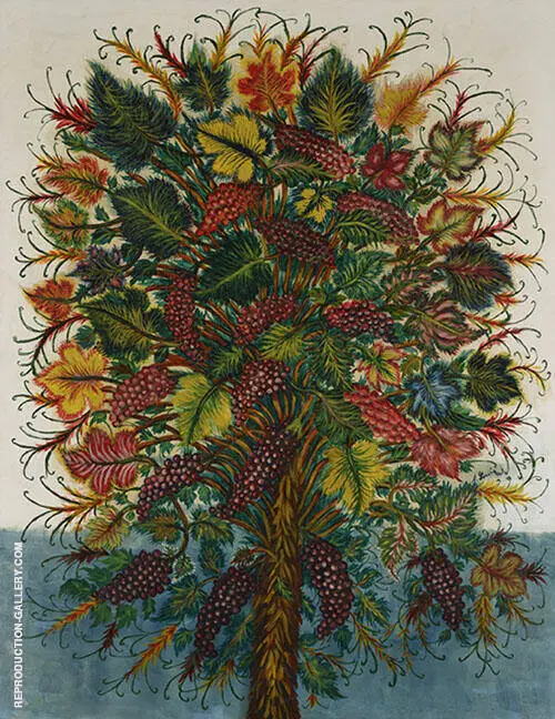 Les Grappes de Raisin 1928 By Seraphine Louis