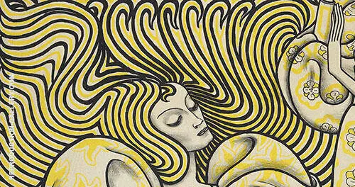 Poster for Salad Oil By Jan Toorop