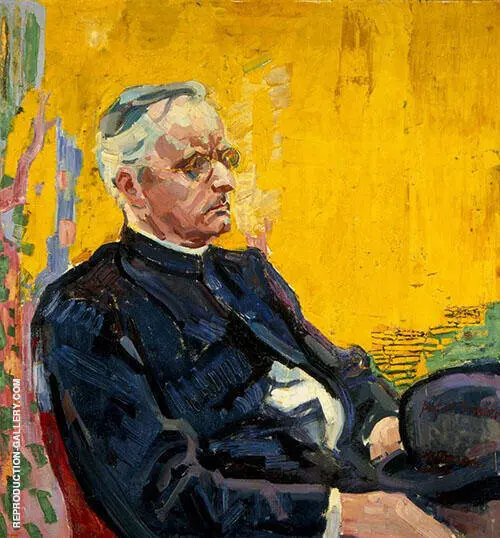 Portrait of Heinrich Schrors By Jan Toorop