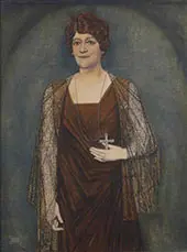 Portrait of J M H Knoops By Jan Toorop