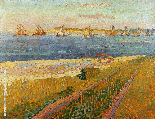 The Schelde at Veere By Jan Toorop