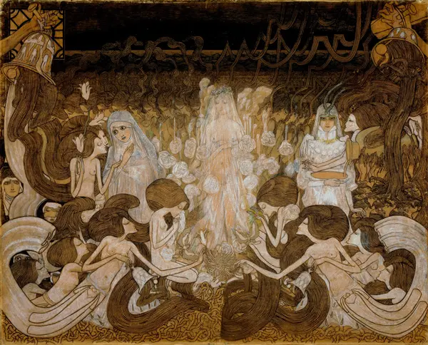 The Three Brides 1892 By Jan Toorop