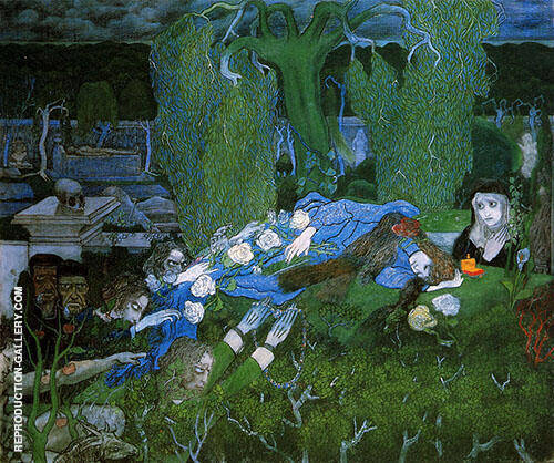 The Vagabonds 1891 by Jan Toorop | Oil Painting Reproduction