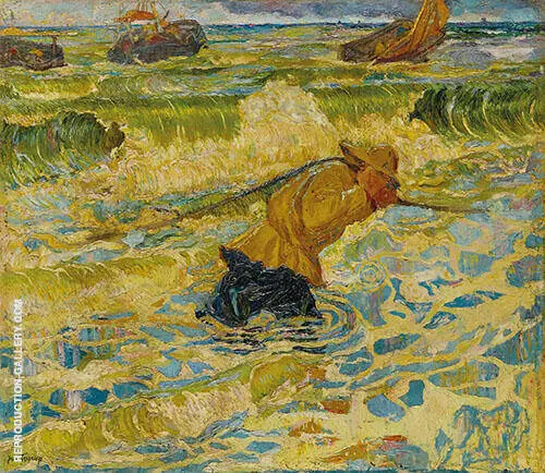 Vloed 1891 By Jan Toorop