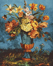 Floral Still Life By Dora Carrington