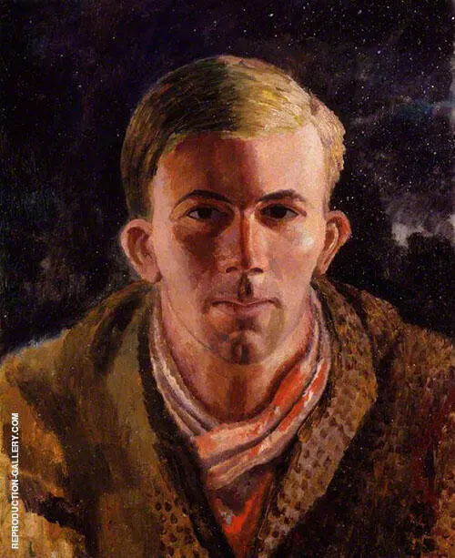 Gerald Brenan 1921 By Dora Carrington