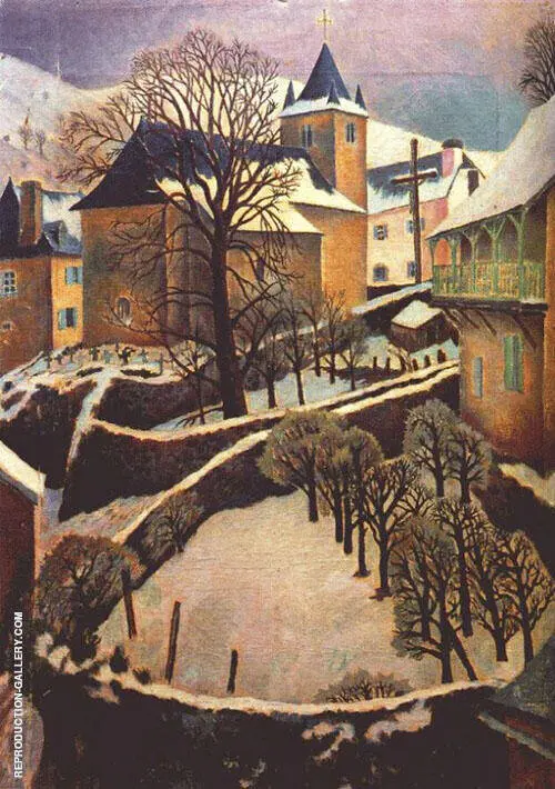 Landscape By Dora Carrington